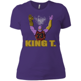 T-Shirts Purple Rush/ / X-Small King Thanos Women's Premium T-Shirt