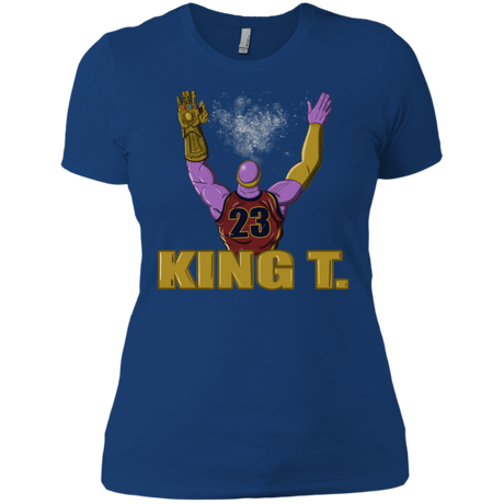 T-Shirts Royal / X-Small King Thanos Women's Premium T-Shirt