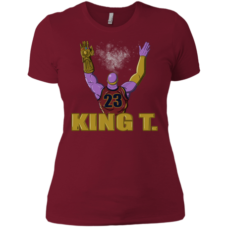 T-Shirts Scarlet / S King Thanos Women's Premium T-Shirt