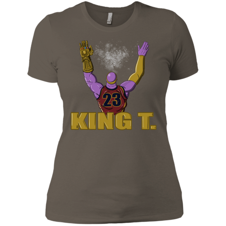 T-Shirts Warm Grey / X-Small King Thanos Women's Premium T-Shirt