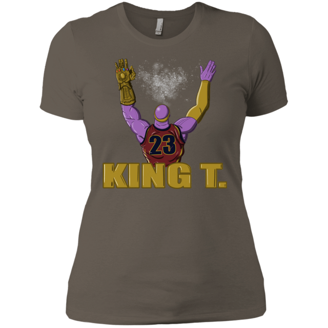 T-Shirts Warm Grey / X-Small King Thanos Women's Premium T-Shirt