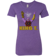 T-Shirts Purple Rush / S King Thanos Women's Triblend T-Shirt