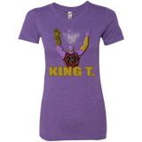 T-Shirts Purple Rush / S King Thanos Women's Triblend T-Shirt
