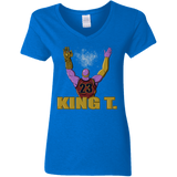 T-Shirts Royal / S King Thanos Women's V-Neck T-Shirt