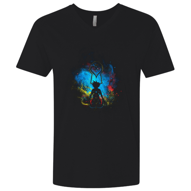 T-Shirts Black / X-Small KINGDOM ART Men's Premium V-Neck