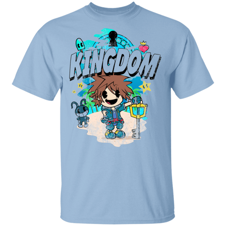 T-Shirts Light Blue / S Kingdom Cartoon T-Shirt
