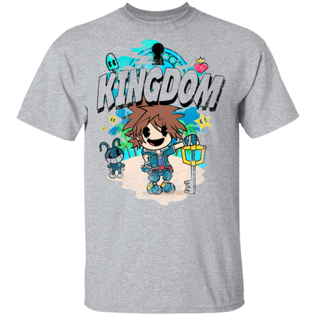 T-Shirts Sport Grey / S Kingdom Cartoon T-Shirt