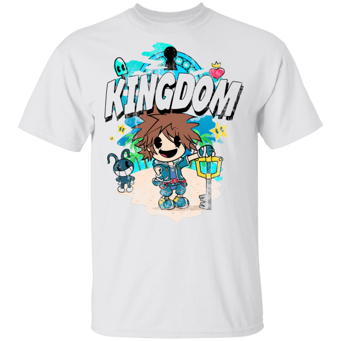 T-Shirts White / S Kingdom Cartoon T-Shirt