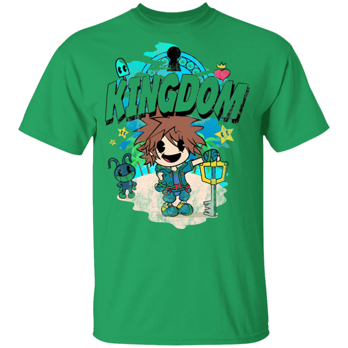 T-Shirts Irish Green / YXS Kingdom Cartoon Youth T-Shirt
