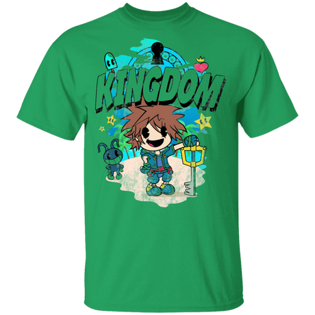T-Shirts Irish Green / YXS Kingdom Cartoon Youth T-Shirt