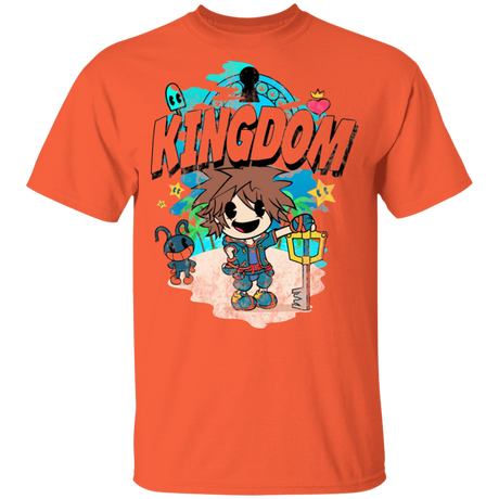 T-Shirts Orange / YXS Kingdom Cartoon Youth T-Shirt