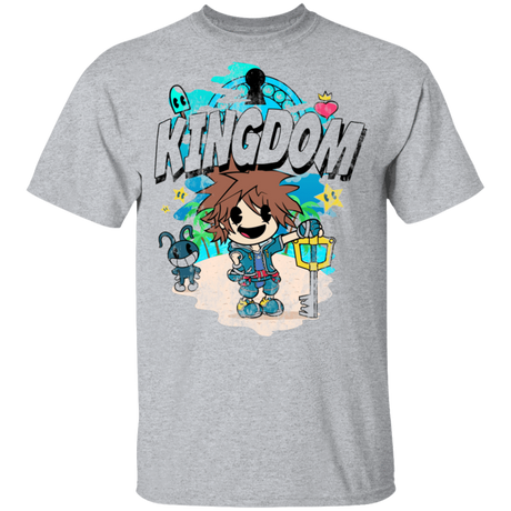 T-Shirts Sport Grey / YXS Kingdom Cartoon Youth T-Shirt