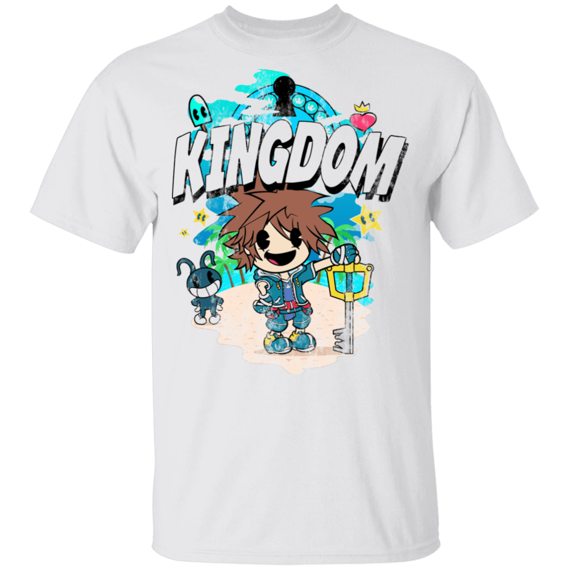 T-Shirts White / YXS Kingdom Cartoon Youth T-Shirt