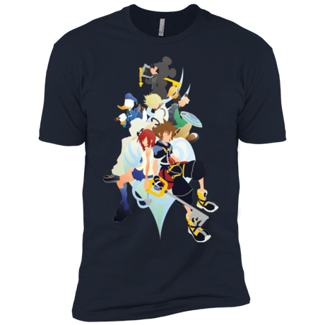 T-Shirts Midnight Navy / YXS Kingdom Hearts Boys Premium T-Shirt