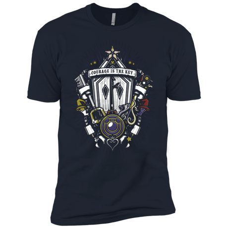 T-Shirts Midnight Navy / YXS Kingdom & Hearts Crest Boys Premium T-Shirt