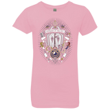 T-Shirts Light Pink / YXS Kingdom & Hearts Crest Girls Premium T-Shirt