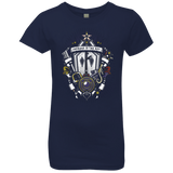 T-Shirts Midnight Navy / YXS Kingdom & Hearts Crest Girls Premium T-Shirt