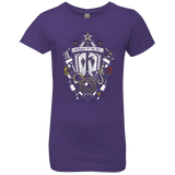T-Shirts Purple Rush / YXS Kingdom & Hearts Crest Girls Premium T-Shirt