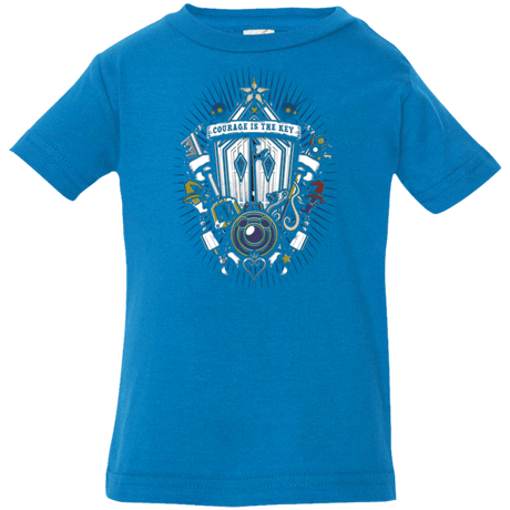 T-Shirts Cobalt / 6 Months Kingdom & Hearts Crest Infant Premium T-Shirt