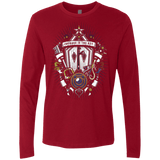 T-Shirts Cardinal / Small Kingdom & Hearts Crest Men's Premium Long Sleeve