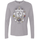 T-Shirts Heather Grey / Small Kingdom & Hearts Crest Men's Premium Long Sleeve