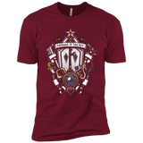 T-Shirts Cardinal / X-Small Kingdom & Hearts Crest Men's Premium T-Shirt
