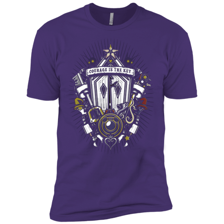 T-Shirts Purple / X-Small Kingdom & Hearts Crest Men's Premium T-Shirt