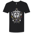 T-Shirts Black / X-Small Kingdom & Hearts Crest Men's Premium V-Neck