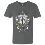 T-Shirts Heavy Metal / X-Small Kingdom & Hearts Crest Men's Premium V-Neck