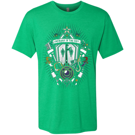 T-Shirts Envy / Small Kingdom & Hearts Crest Men's Triblend T-Shirt