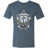 T-Shirts Indigo / Small Kingdom & Hearts Crest Men's Triblend T-Shirt