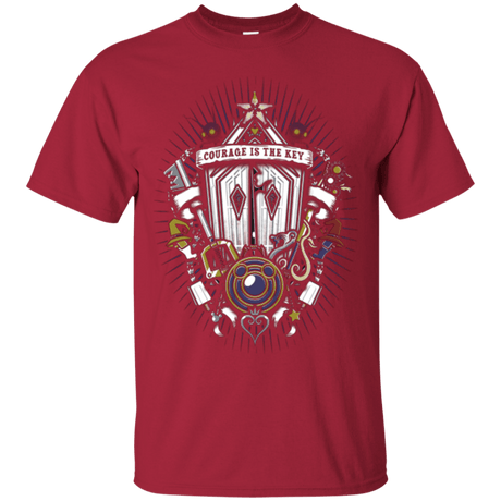 T-Shirts Cardinal / Small Kingdom & Hearts Crest T-Shirt