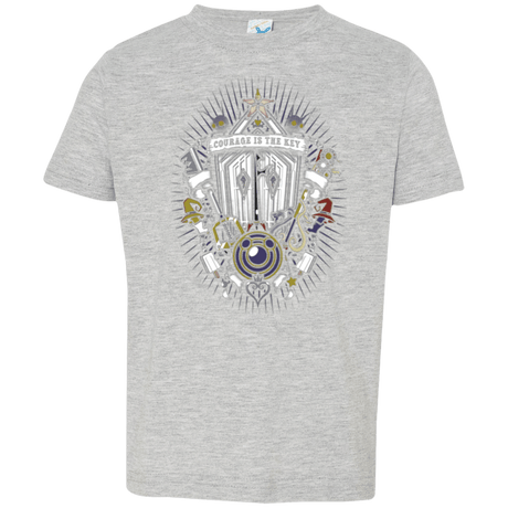 T-Shirts Heather / 2T Kingdom & Hearts Crest Toddler Premium T-Shirt