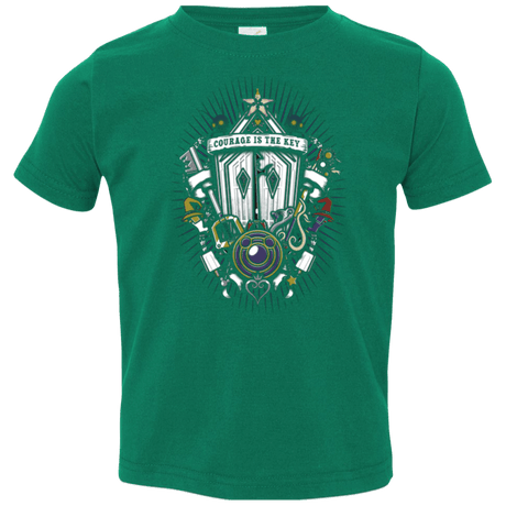 T-Shirts Kelly / 2T Kingdom & Hearts Crest Toddler Premium T-Shirt