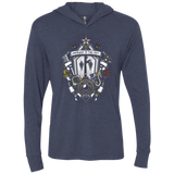 T-Shirts Vintage Navy / X-Small Kingdom & Hearts Crest Triblend Long Sleeve Hoodie Tee