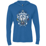 T-Shirts Vintage Royal / X-Small Kingdom & Hearts Crest Triblend Long Sleeve Hoodie Tee