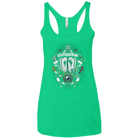 T-Shirts Envy / X-Small Kingdom & Hearts Crest Women's Triblend Racerback Tank