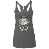 T-Shirts Premium Heather / X-Small Kingdom & Hearts Crest Women's Triblend Racerback Tank
