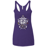 T-Shirts Purple / X-Small Kingdom & Hearts Crest Women's Triblend Racerback Tank