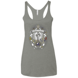 T-Shirts Venetian Grey / X-Small Kingdom & Hearts Crest Women's Triblend Racerback Tank