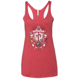 T-Shirts Vintage Red / X-Small Kingdom & Hearts Crest Women's Triblend Racerback Tank