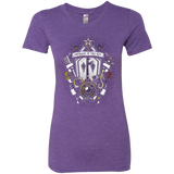 T-Shirts Purple Rush / Small Kingdom & Hearts Crest Women's Triblend T-Shirt