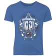T-Shirts Vintage Royal / YXS Kingdom & Hearts Crest Youth Triblend T-Shirt
