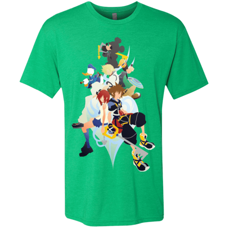 T-Shirts Envy / Small Kingdom Hearts Men's Triblend T-Shirt