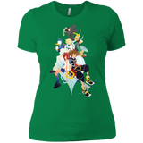 T-Shirts Kelly Green / X-Small Kingdom Hearts Women's Premium T-Shirt
