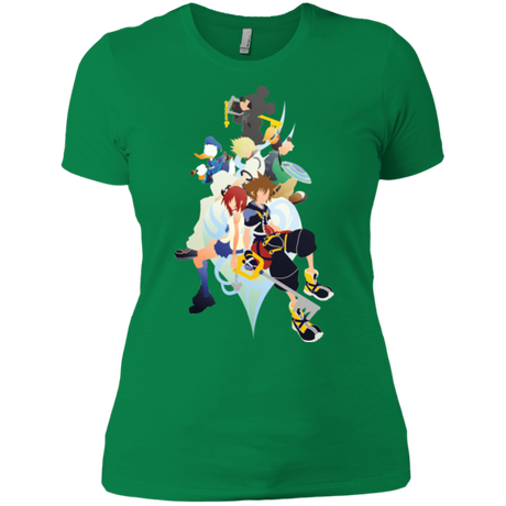 T-Shirts Kelly Green / X-Small Kingdom Hearts Women's Premium T-Shirt