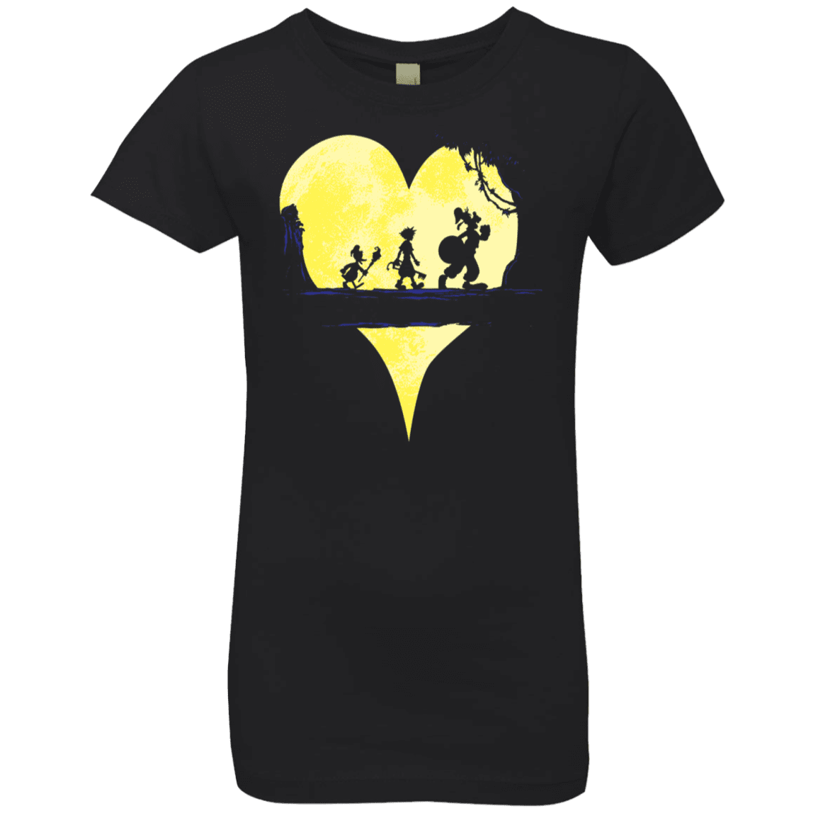 T-Shirts Black / YXS Kingdom Moonwalk Girls Premium T-Shirt