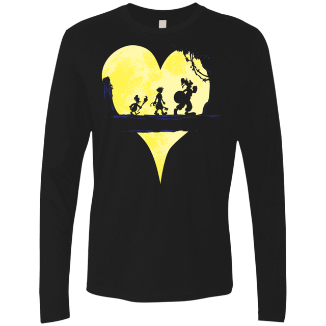 T-Shirts Black / S Kingdom Moonwalk Men's Premium Long Sleeve