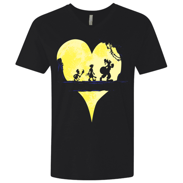 T-Shirts Black / X-Small Kingdom Moonwalk Men's Premium V-Neck