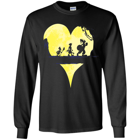 T-Shirts Black / YS Kingdom Moonwalk Youth Long Sleeve T-Shirt